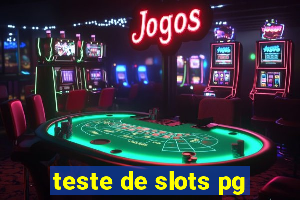 teste de slots pg